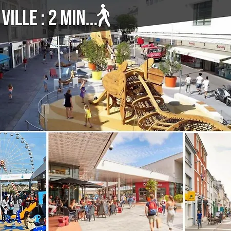 Apartmán La Deferlante - Hyper Centre - Parking Prive - 300 M