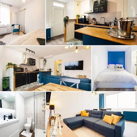 La Deferlante - Hyper Centre - Parking Prive - 300 M סן נזאר